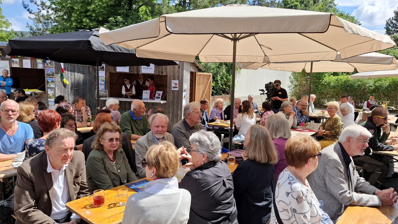 Gesellige Stimmung verspricht der Museumsheurige!